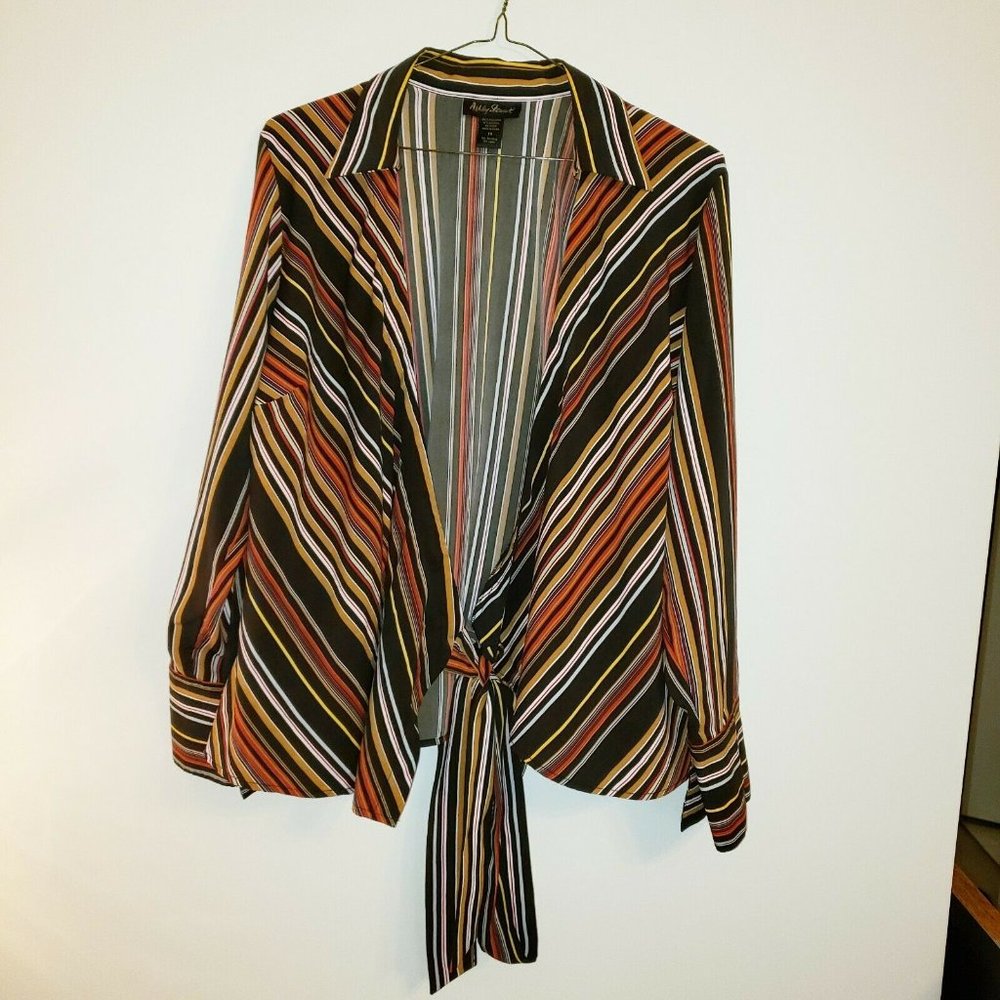 Ashley Stewart women's top blouse plus size 14